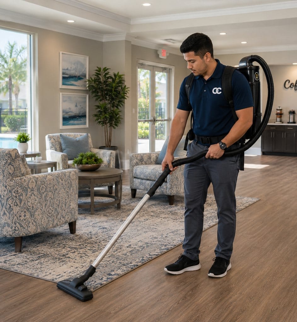 Connect Cleaning crew preparing a vacancy-ready unit